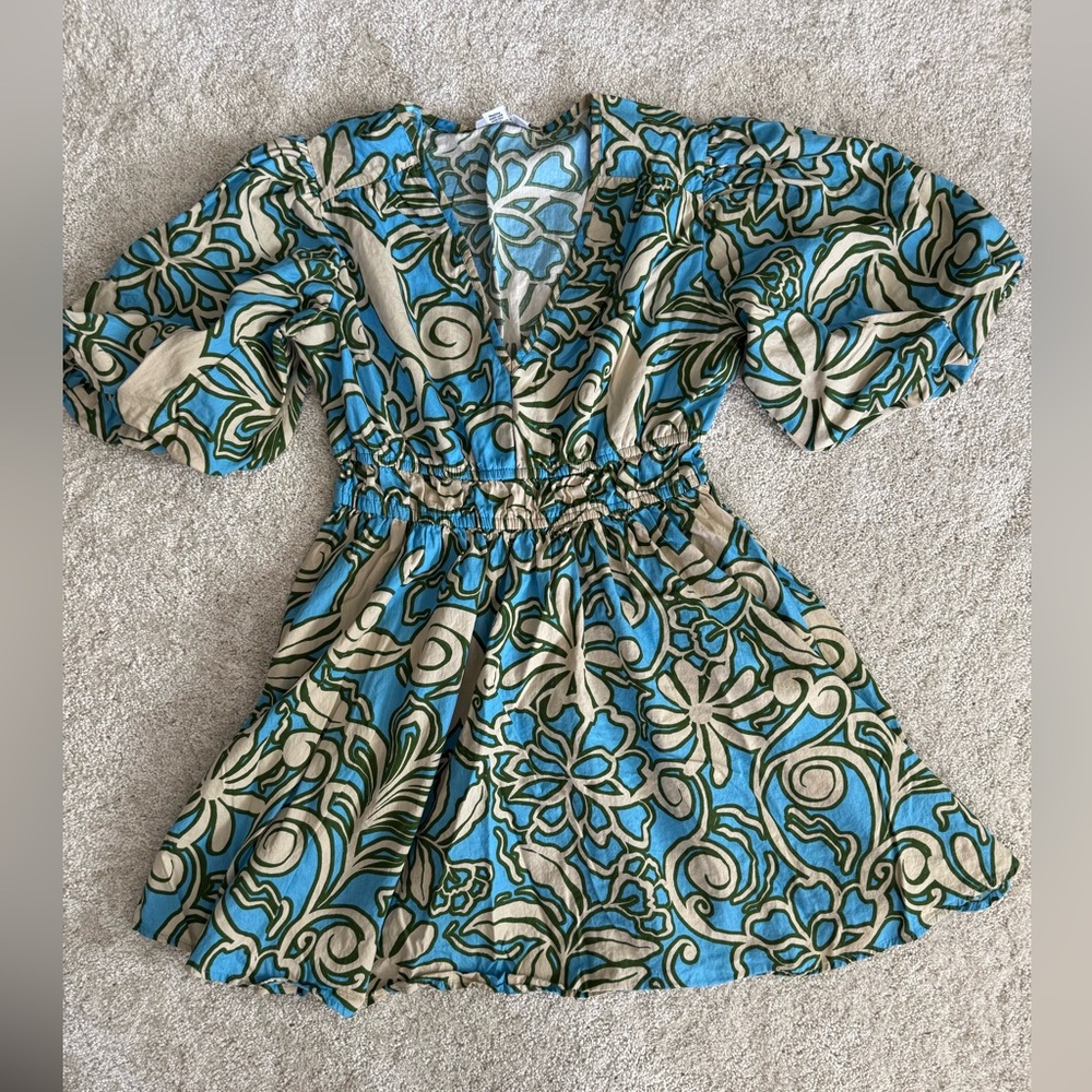 Sincerely Jules Puff Sleeve Mini Dress